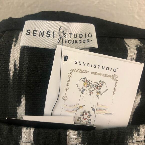 Sensistudio Poncho colorful fringe hem one size - Picture 5 of 5